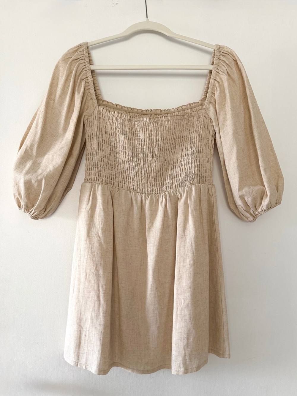 Puff Sleeve Boho Dress